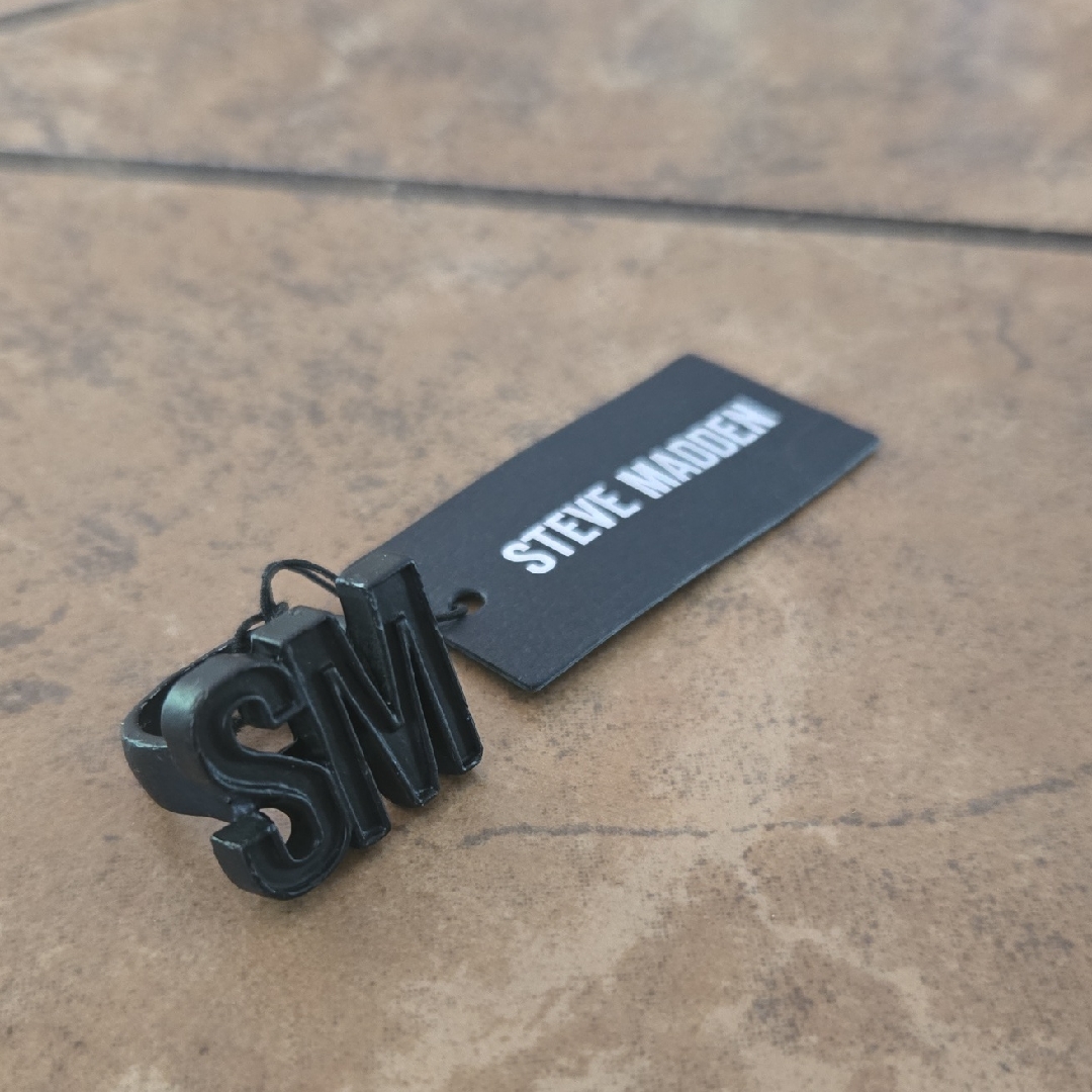 Steve Madden Black Sm Ring New 15$